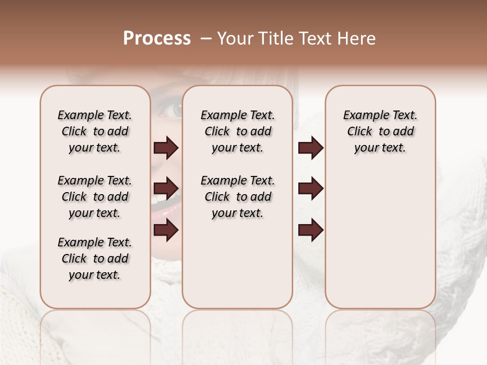 Young Pretty  PowerPoint Template