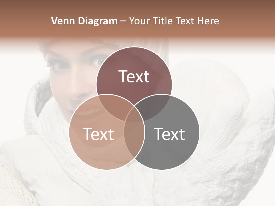 Young Pretty  PowerPoint Template