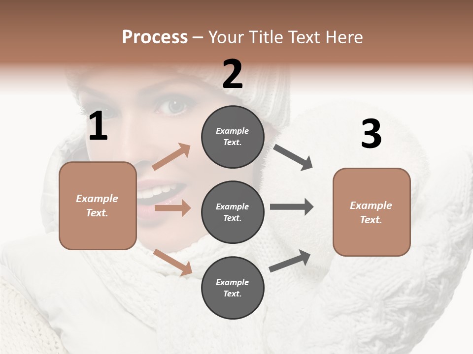 Young Pretty  PowerPoint Template