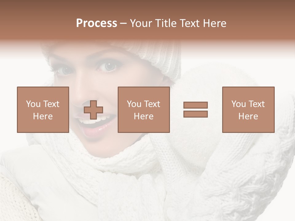 Young Pretty  PowerPoint Template