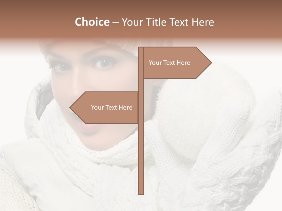 Young Pretty  PowerPoint Template