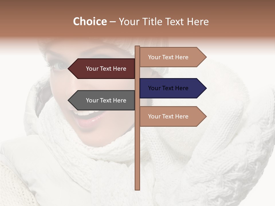 Young Pretty  PowerPoint Template