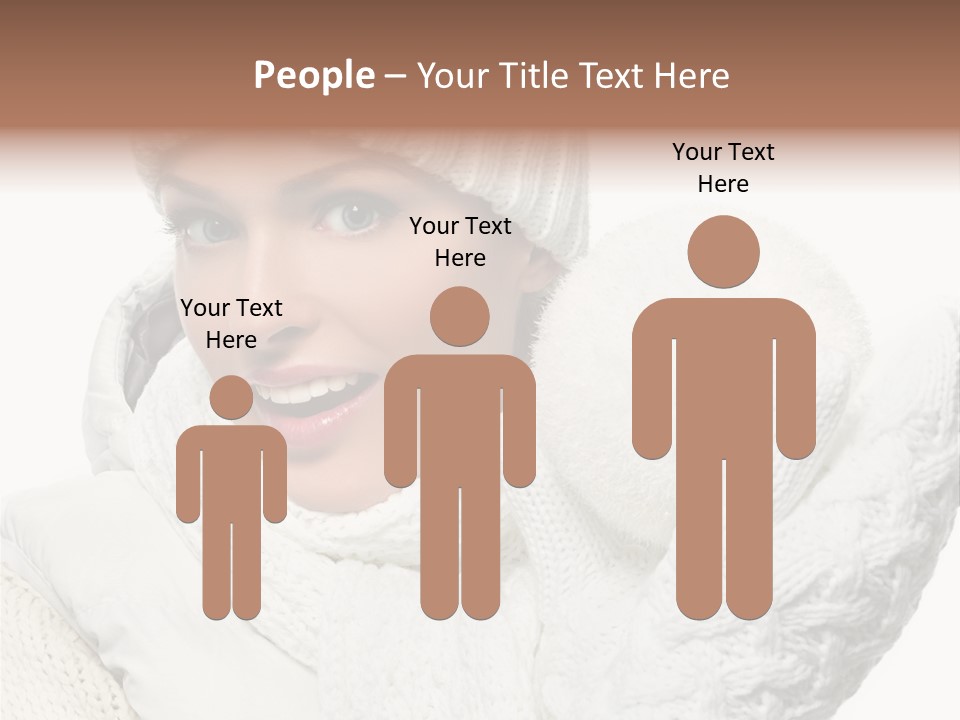 Young Pretty  PowerPoint Template