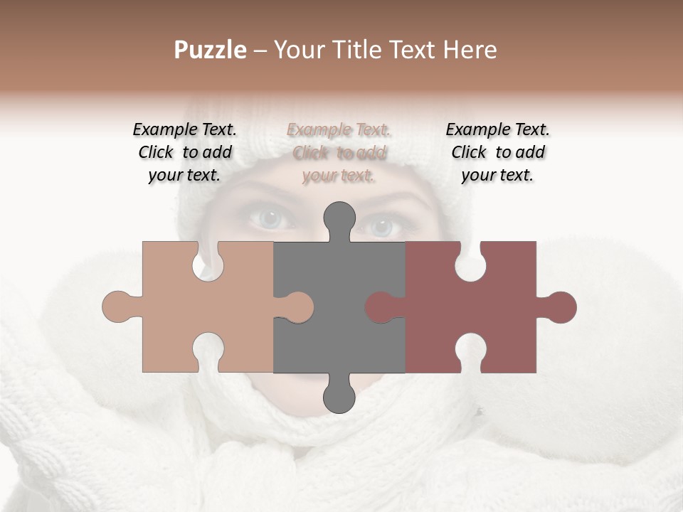 Close Up Snowball  Years PowerPoint Template