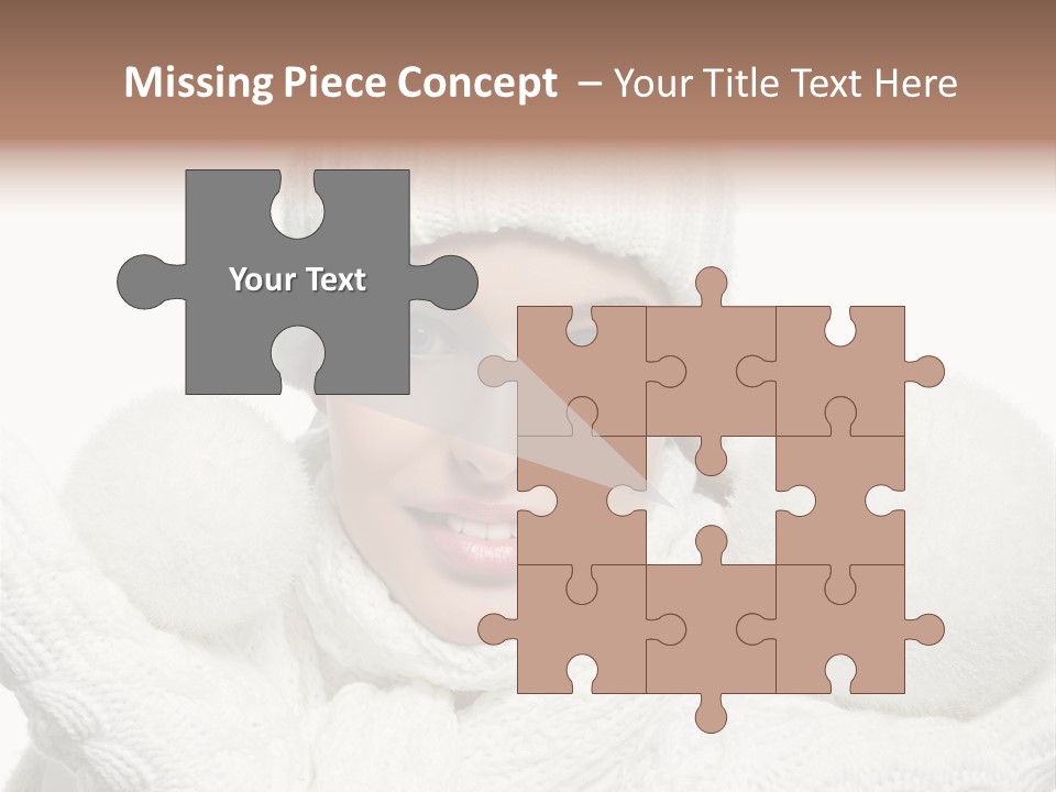 Close Up Snowball  Years PowerPoint Template