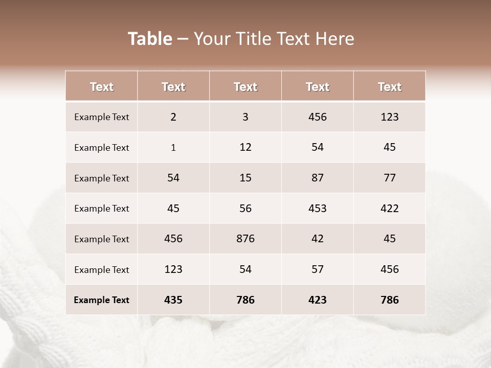 Close Up Snowball  Years PowerPoint Template