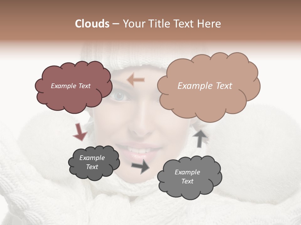 Close Up Snowball  Years PowerPoint Template