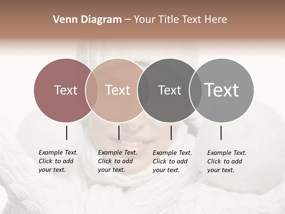 Close Up Snowball  Years PowerPoint Template