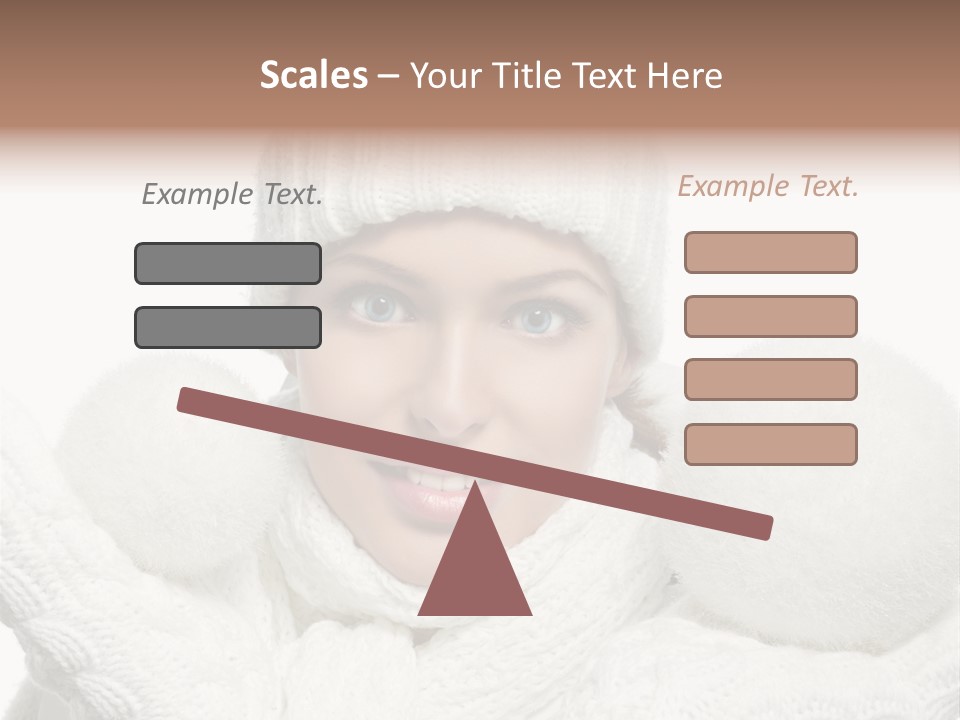 Close Up Snowball  Years PowerPoint Template