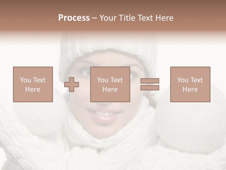 Close Up Snowball  Years PowerPoint Template