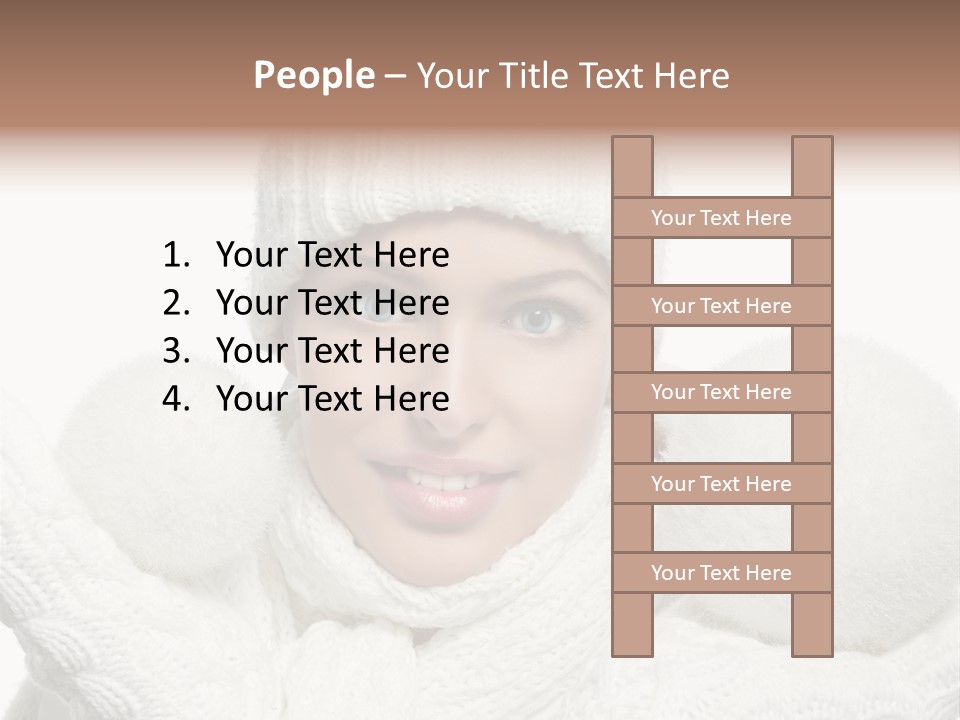 Close Up Snowball  Years PowerPoint Template