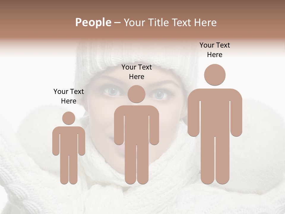 Close Up Snowball  Years PowerPoint Template