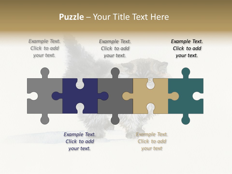 Pu Y Water Tain Tone PowerPoint Template