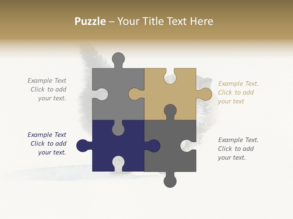 Pu Y Water Tain Tone PowerPoint Template