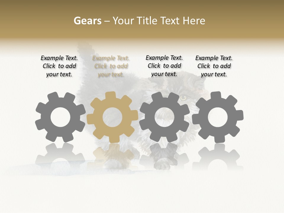 Pu Y Water Tain Tone PowerPoint Template