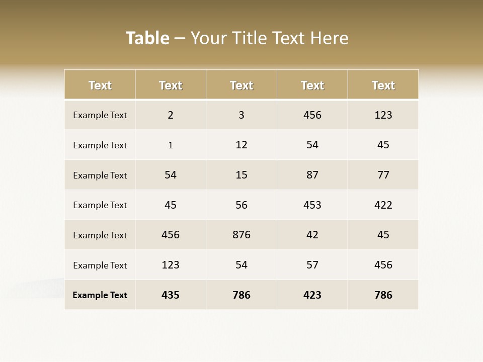 Pu Y Water Tain Tone PowerPoint Template