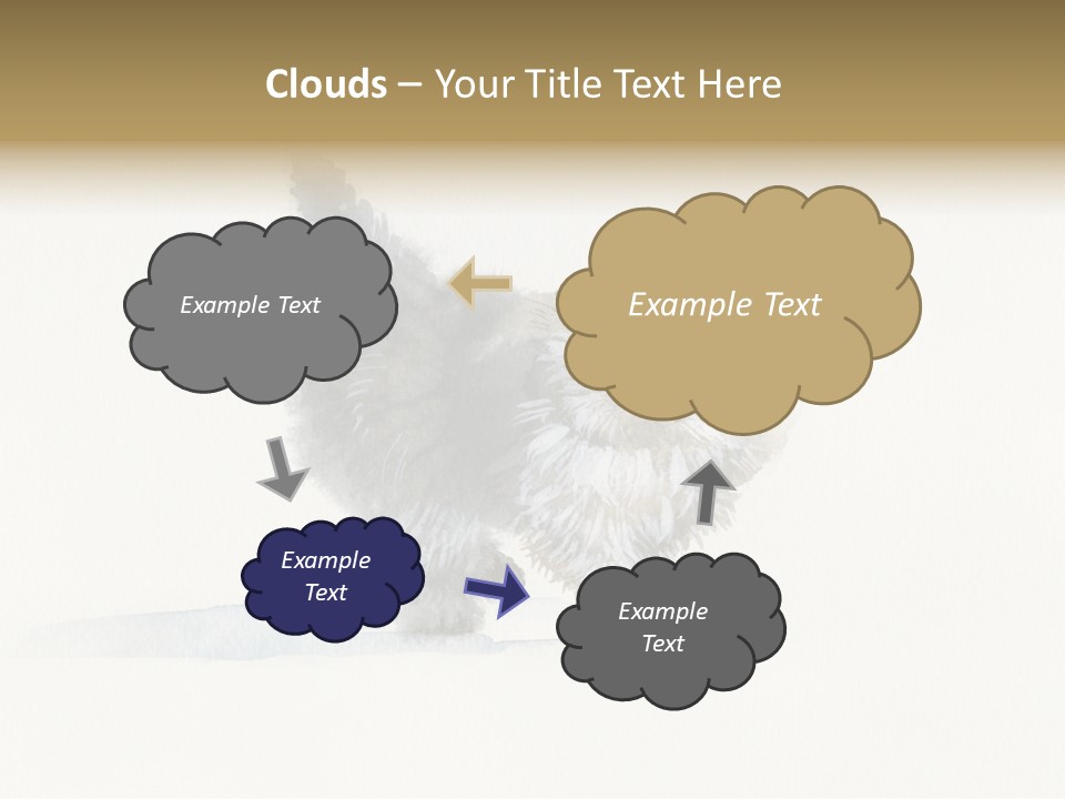 Pu Y Water Tain Tone PowerPoint Template