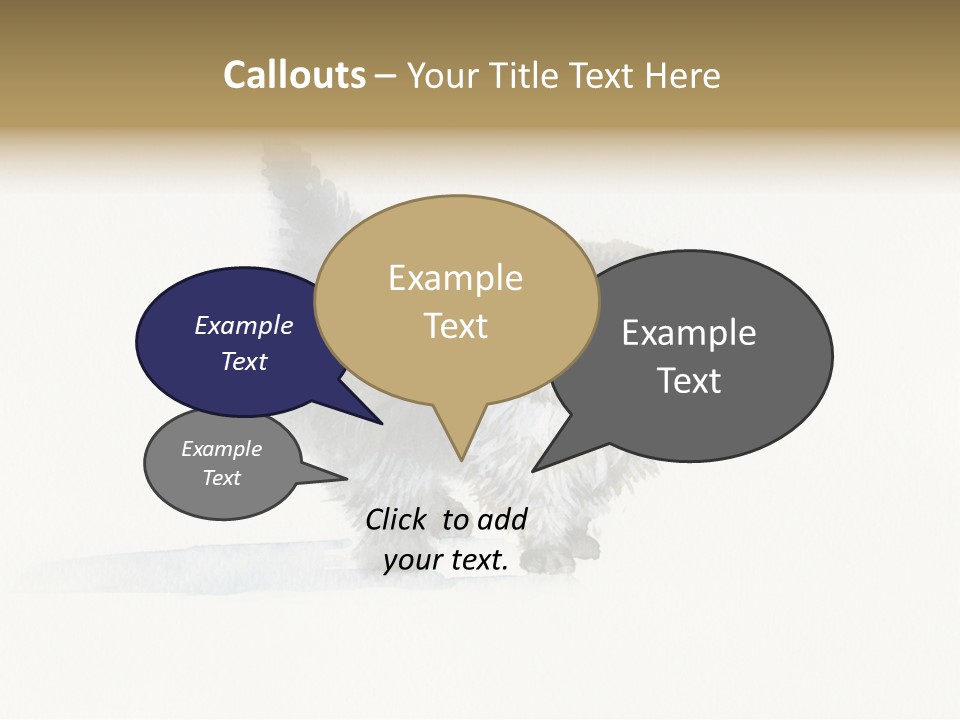 Pu Y Water Tain Tone PowerPoint Template