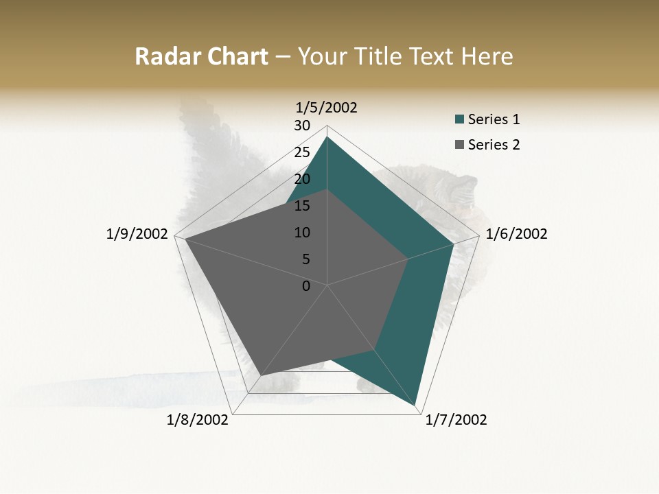 Pu Y Water Tain Tone PowerPoint Template