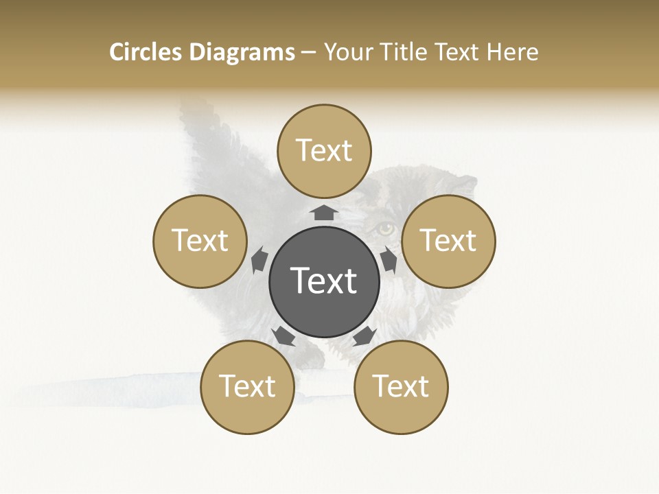 Pu Y Water Tain Tone PowerPoint Template