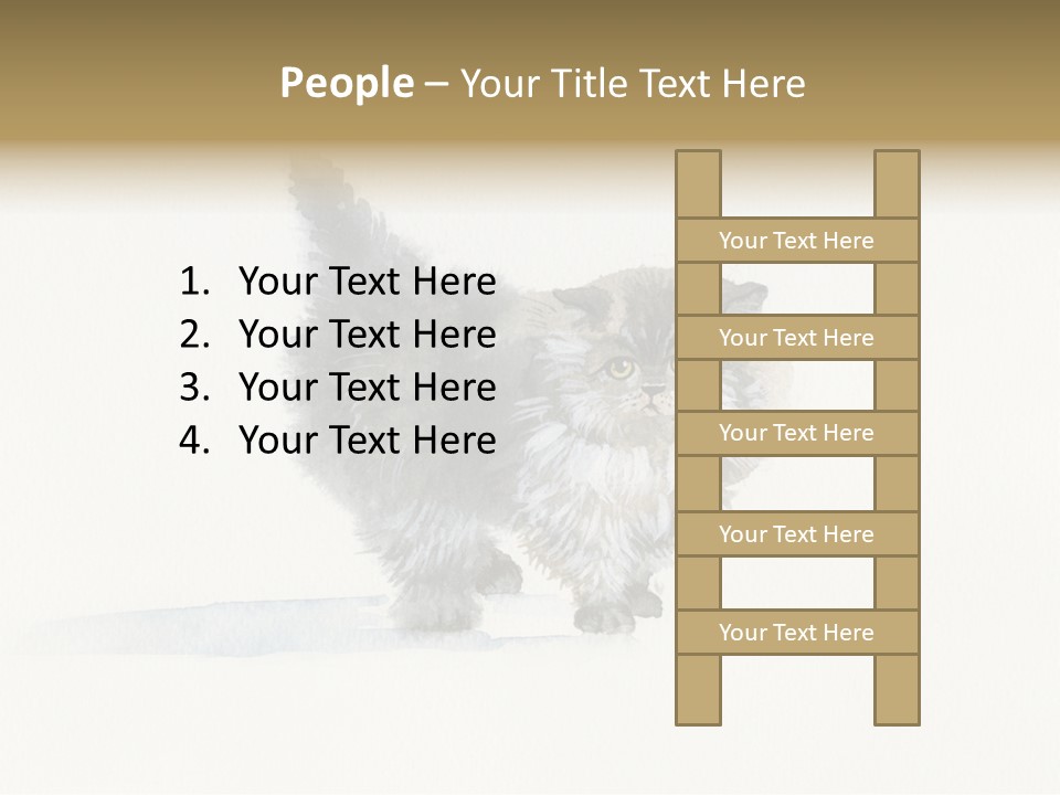 Pu Y Water Tain Tone PowerPoint Template