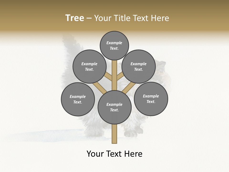 Pu Y Water Tain Tone PowerPoint Template