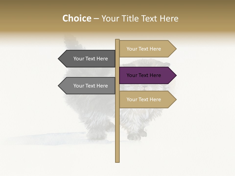 Pu Y Water Tain Tone PowerPoint Template