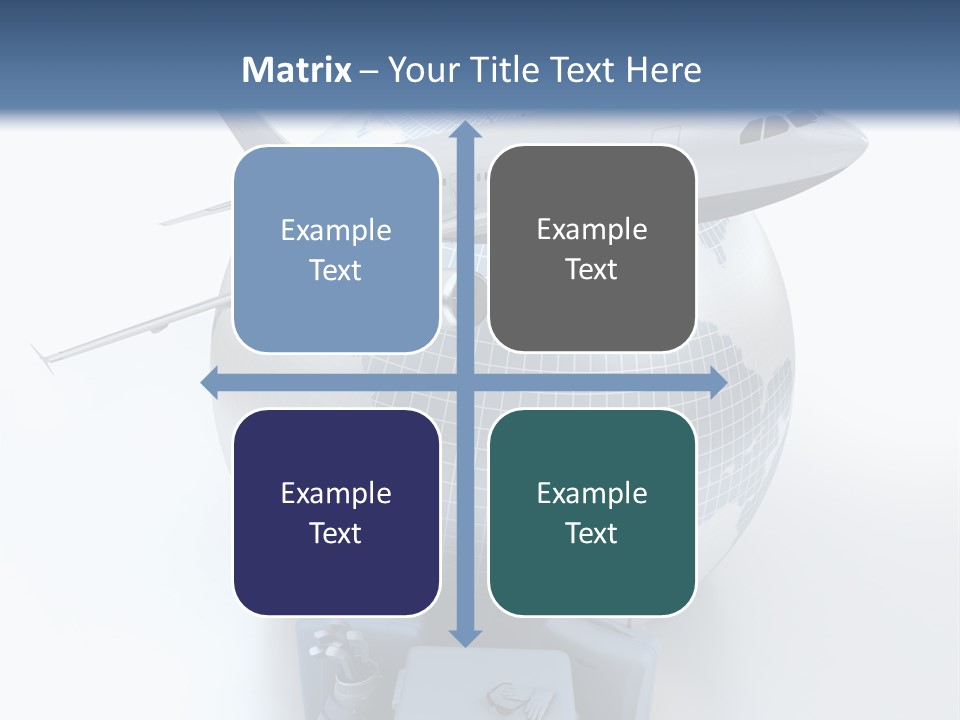 Golf Stick Expensive Handbag PowerPoint Template