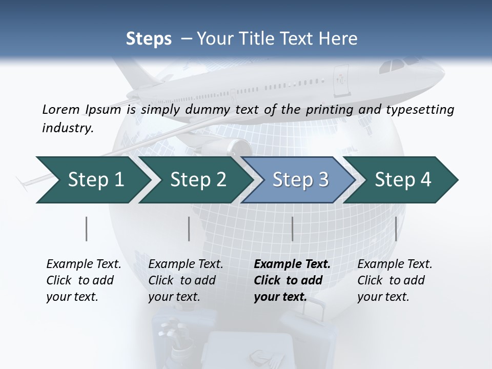 Golf Stick Expensive Handbag PowerPoint Template