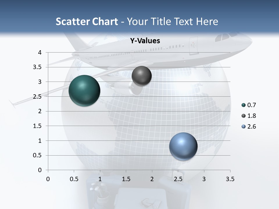 Golf Stick Expensive Handbag PowerPoint Template