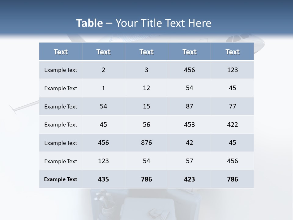 Golf Stick Expensive Handbag PowerPoint Template