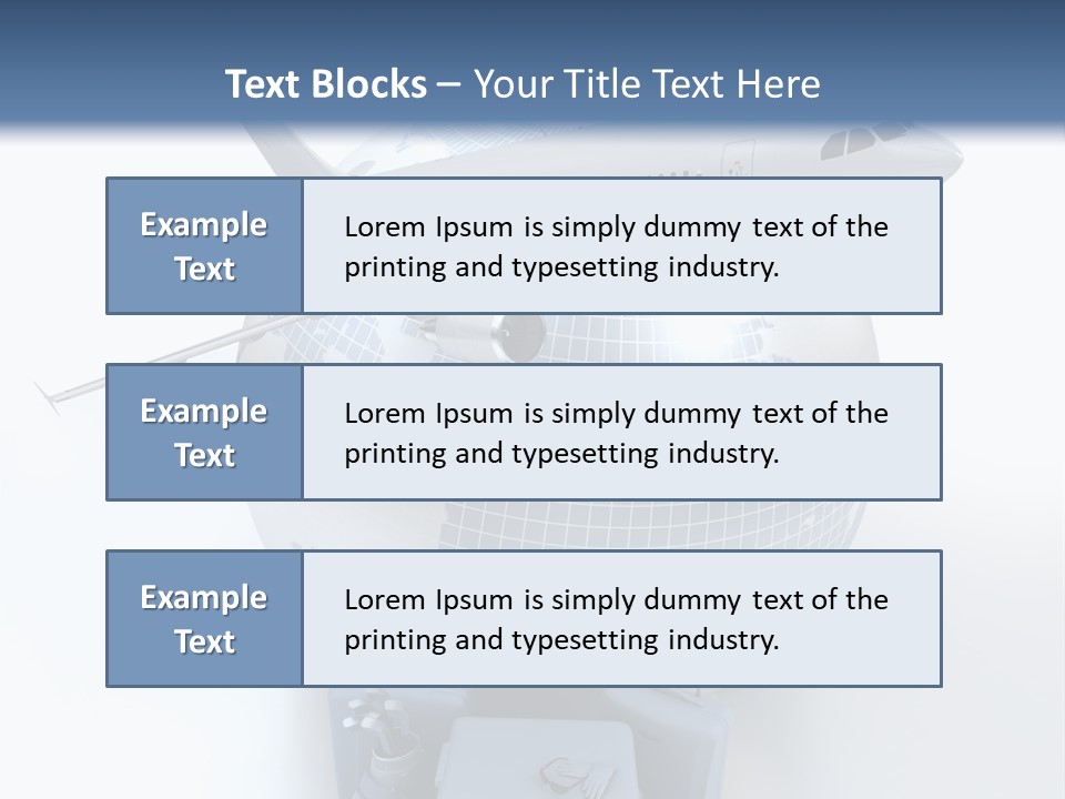 Golf Stick Expensive Handbag PowerPoint Template
