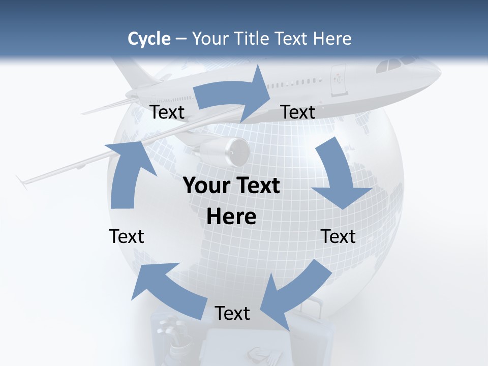 Golf Stick Expensive Handbag PowerPoint Template