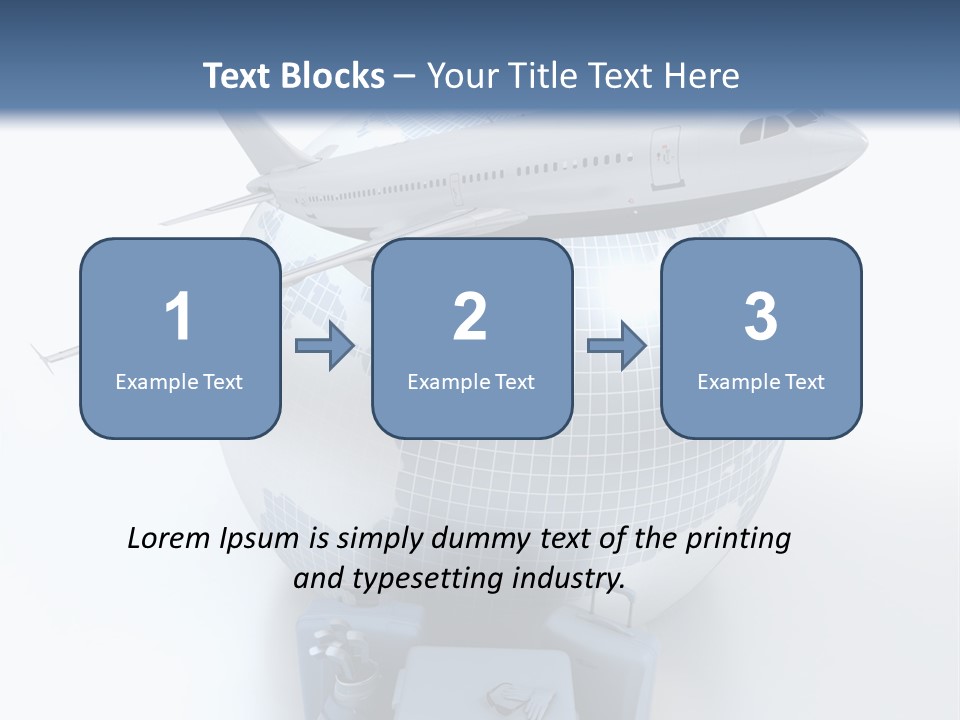 Golf Stick Expensive Handbag PowerPoint Template