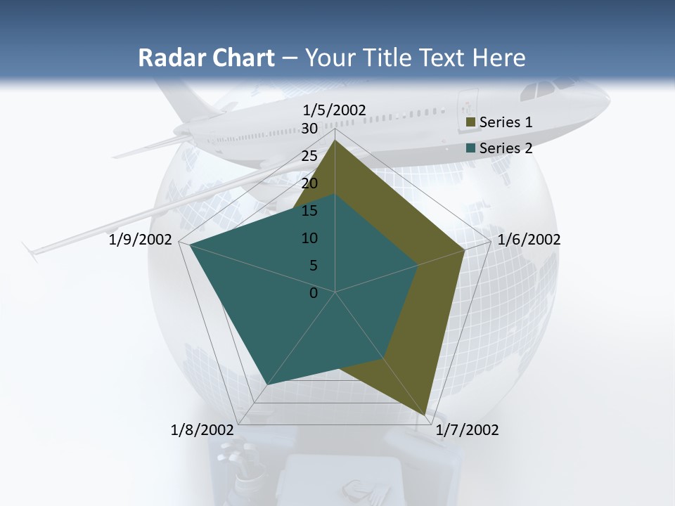 Golf Stick Expensive Handbag PowerPoint Template