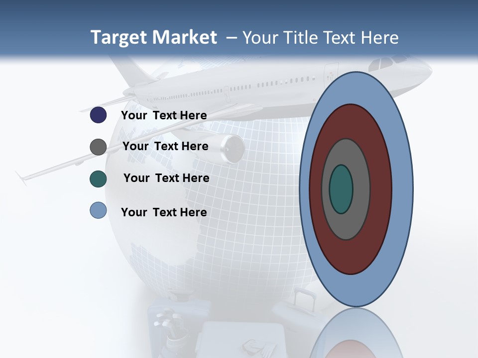 Golf Stick Expensive Handbag PowerPoint Template