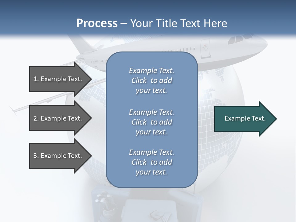 Golf Stick Expensive Handbag PowerPoint Template