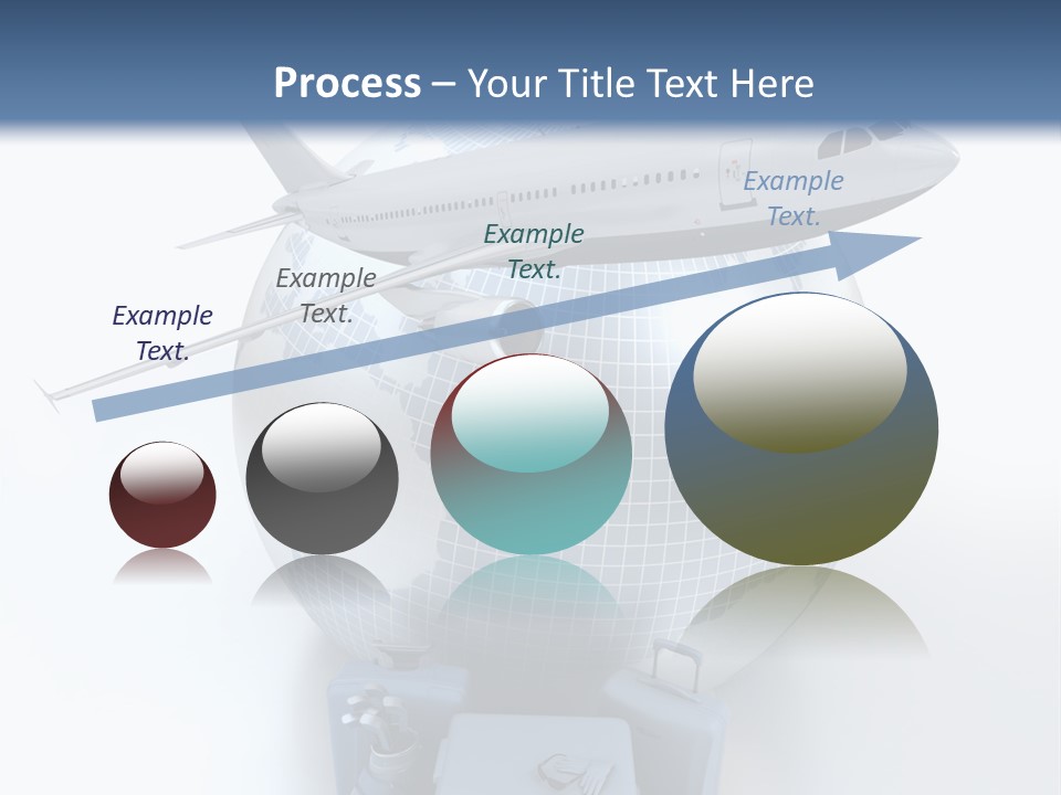 Golf Stick Expensive Handbag PowerPoint Template