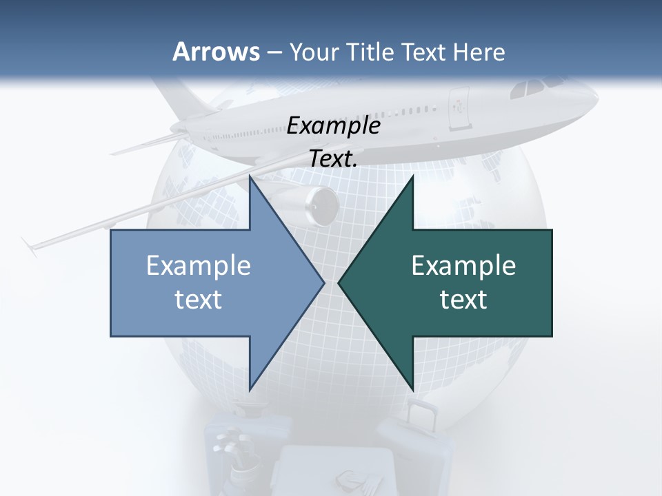 Golf Stick Expensive Handbag PowerPoint Template