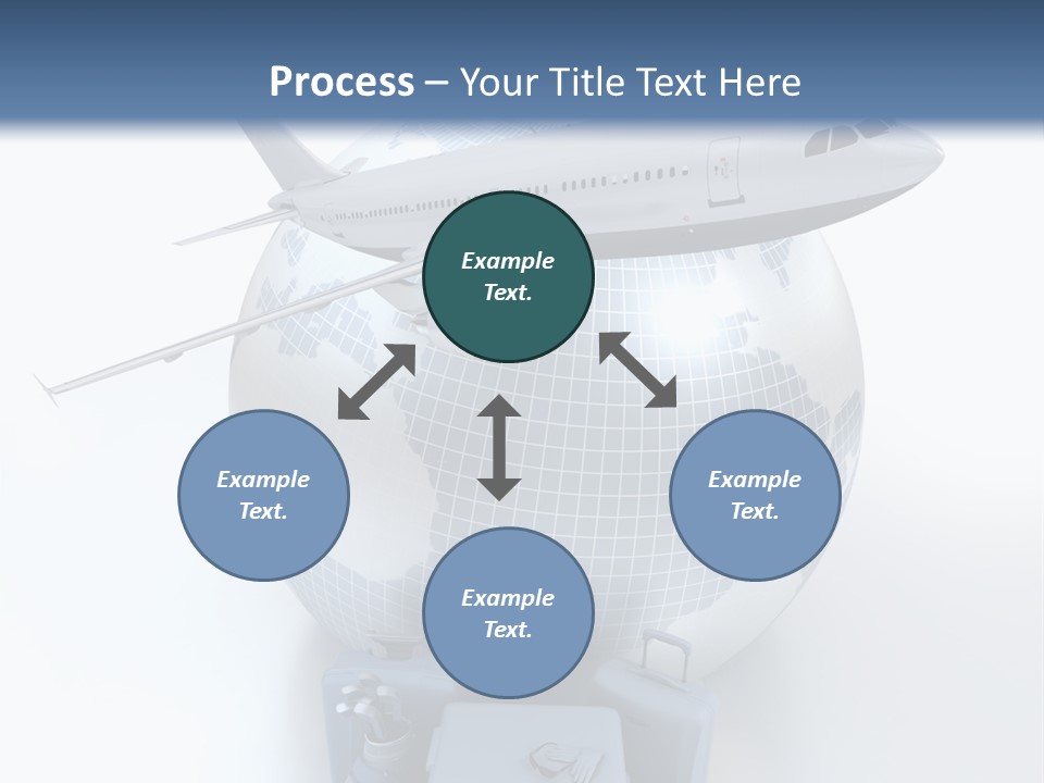 Golf Stick Expensive Handbag PowerPoint Template