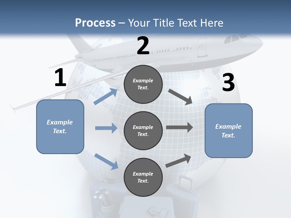 Golf Stick Expensive Handbag PowerPoint Template