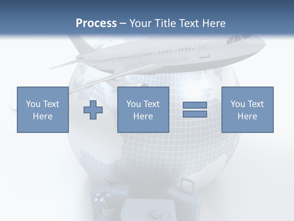Golf Stick Expensive Handbag PowerPoint Template