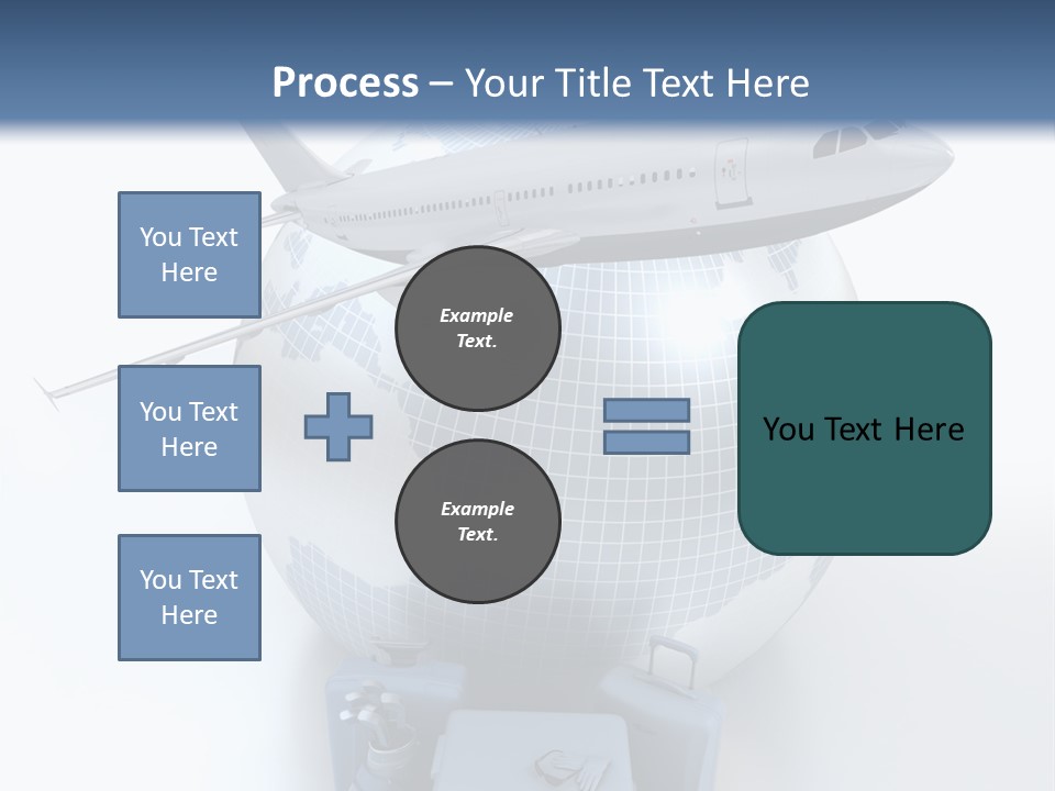 Golf Stick Expensive Handbag PowerPoint Template