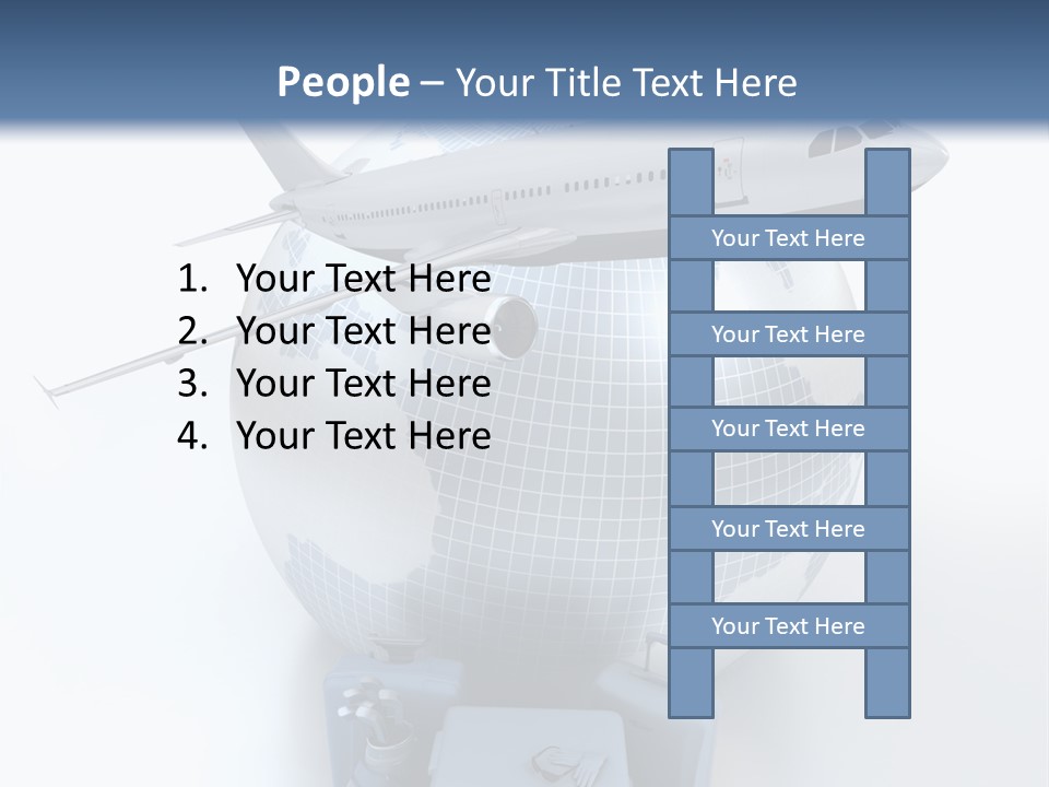 Golf Stick Expensive Handbag PowerPoint Template