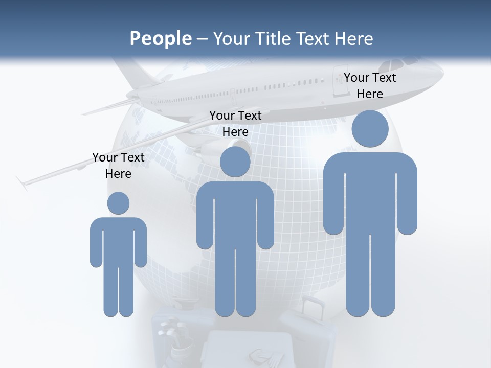 Golf Stick Expensive Handbag PowerPoint Template