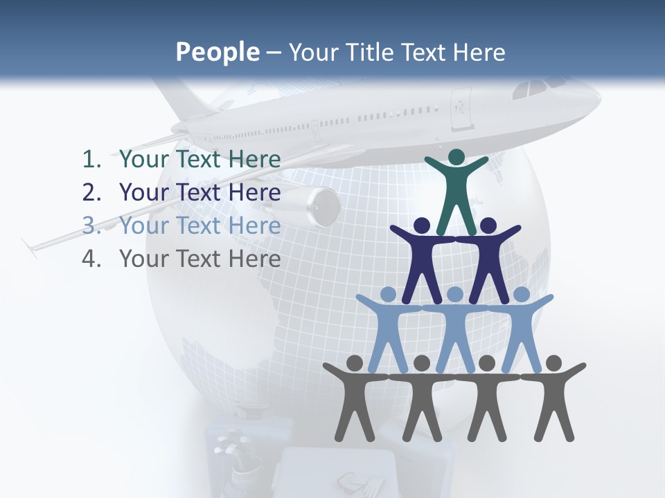 Golf Stick Expensive Handbag PowerPoint Template