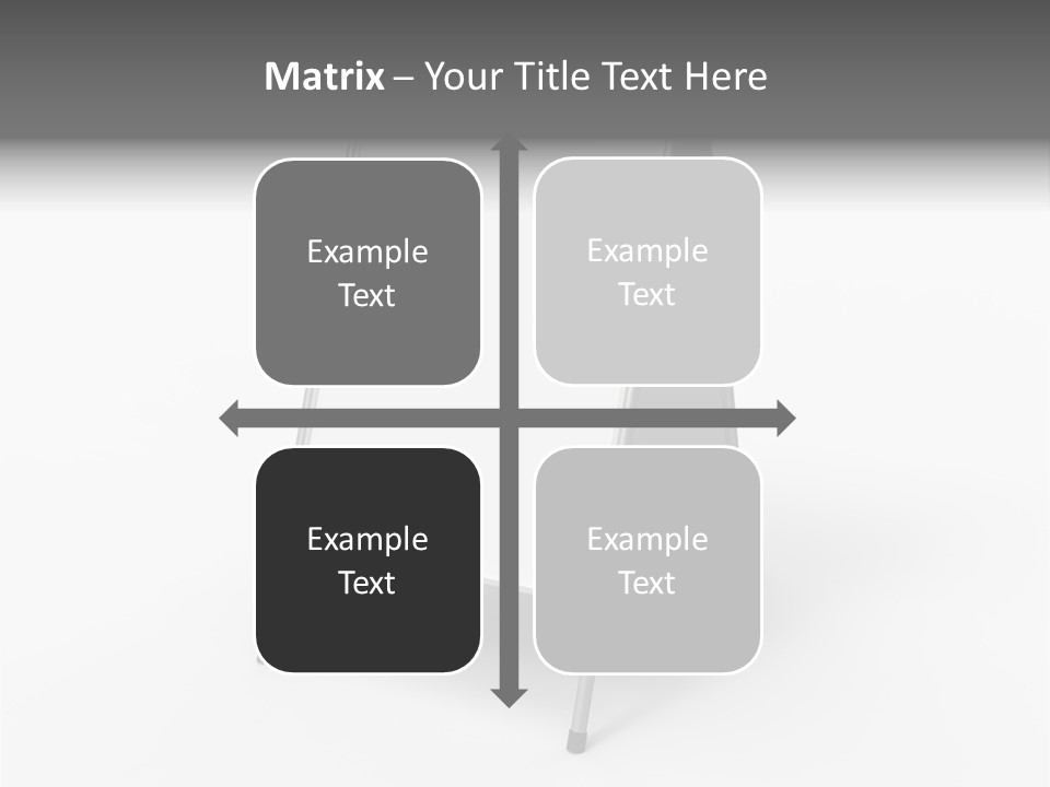 Clear White Announcement PowerPoint Template