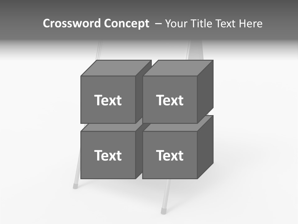 Clear White Announcement PowerPoint Template