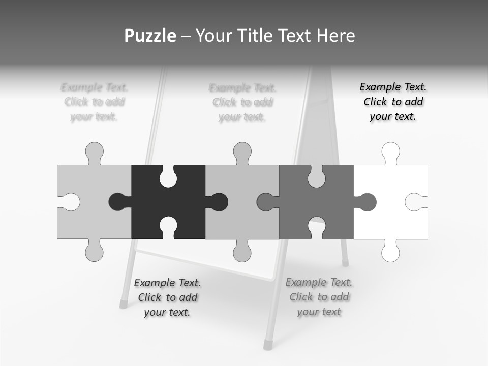 Clear White Announcement PowerPoint Template