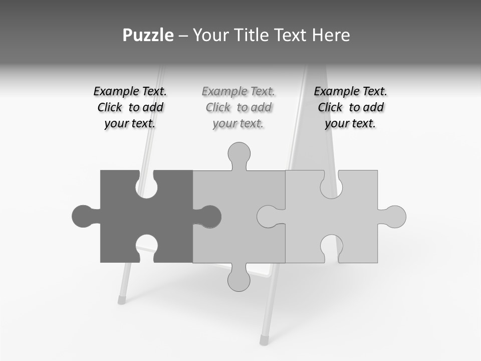 Clear White Announcement PowerPoint Template